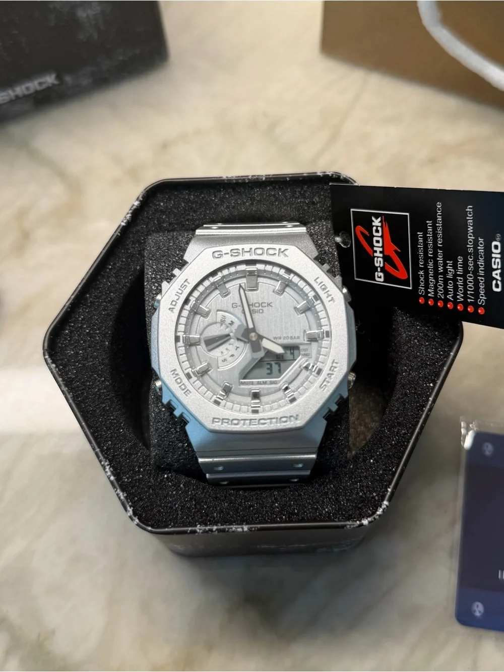 Casio G-Shock Men's gray Resin Sport Watch - Tough Shock-Resistant Style